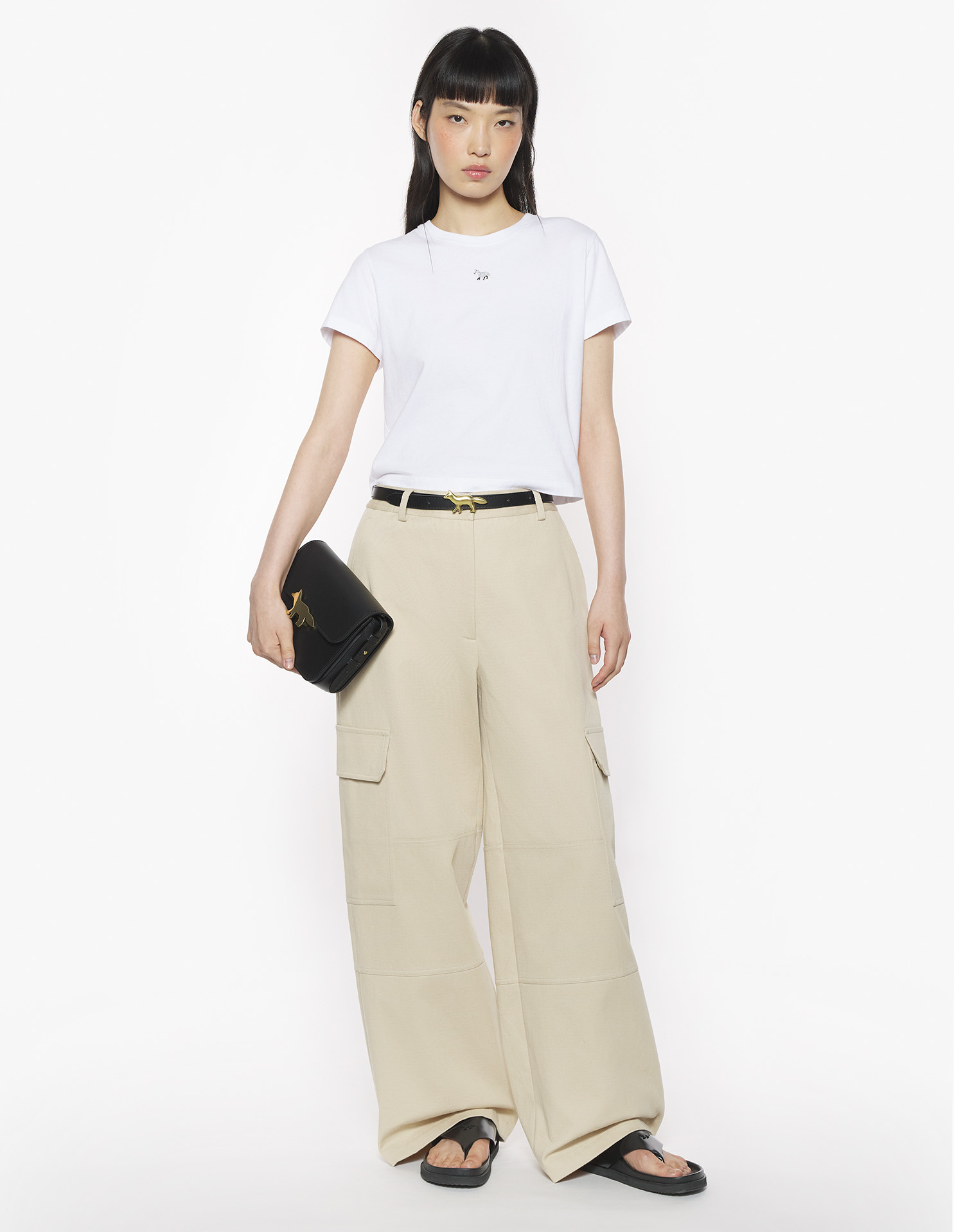 ベビーフォックス パッチ ベビーTシャツ | Maison Kitsuné