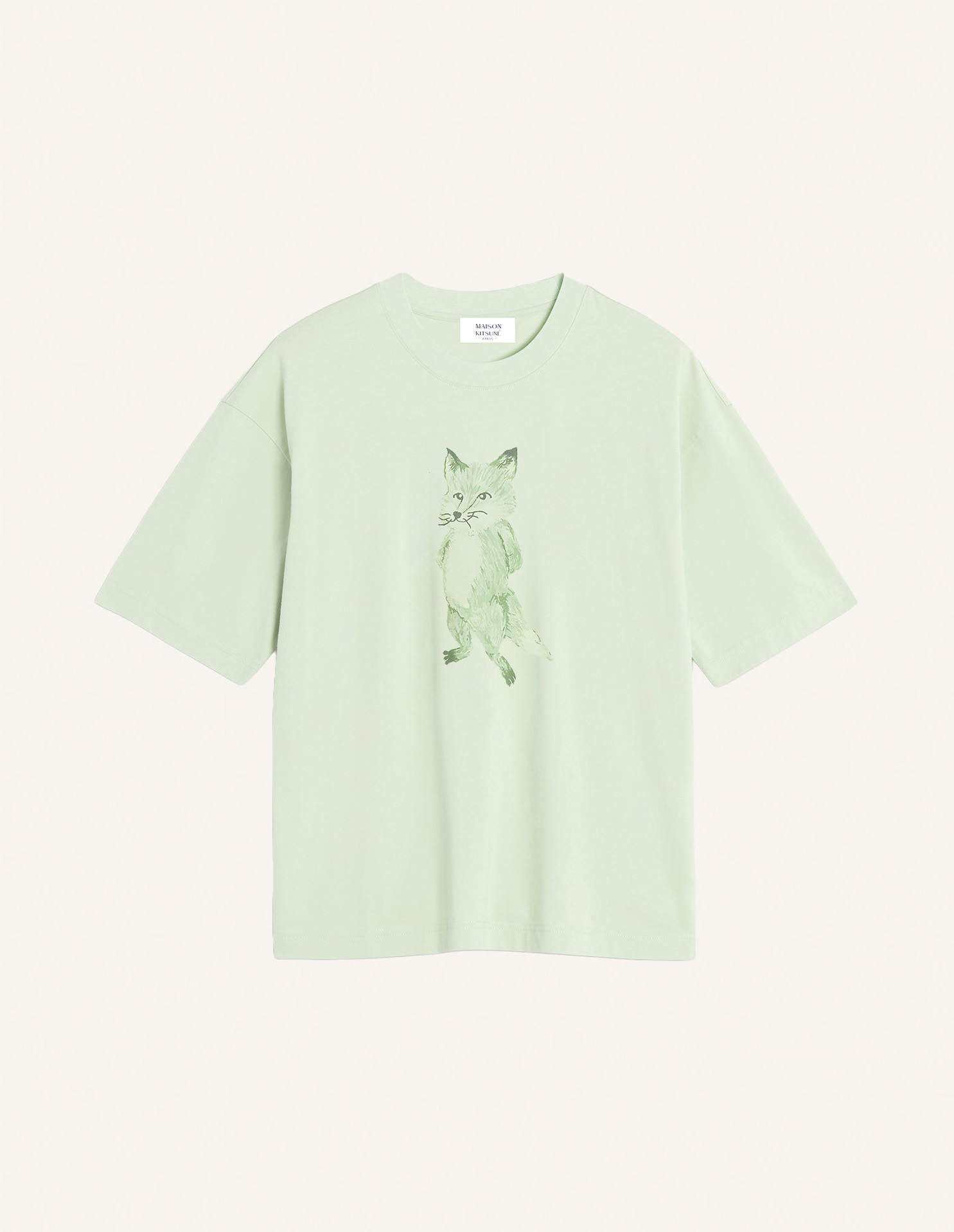LADY FOX BOXY TEE-SHIRT | Maison Kitsuné