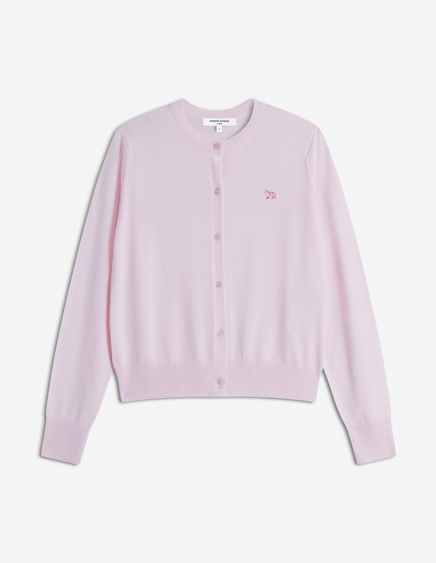 BABY FOX PATCH REGULAR CARDIGAN | Maison Kitsuné
