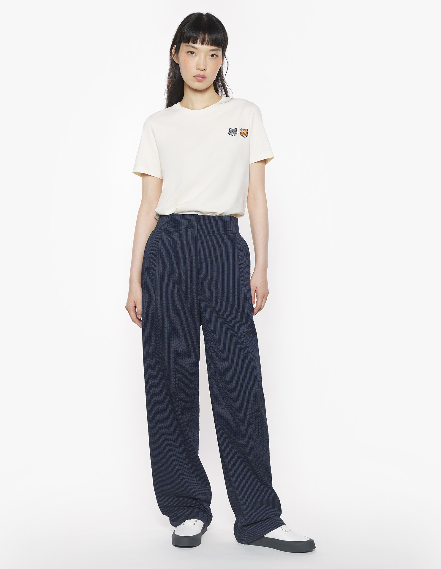 ダブル ボールド フォックスヘッド レギュラーTシャツ | Maison Kitsuné