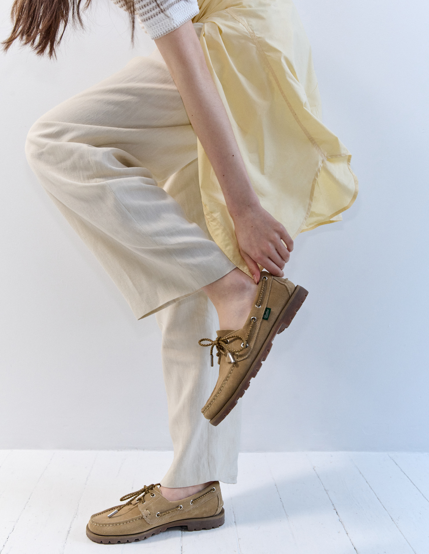 MAISON KITSUNE x PARABOOT MALO BOAT SHOES | Maison Kitsuné