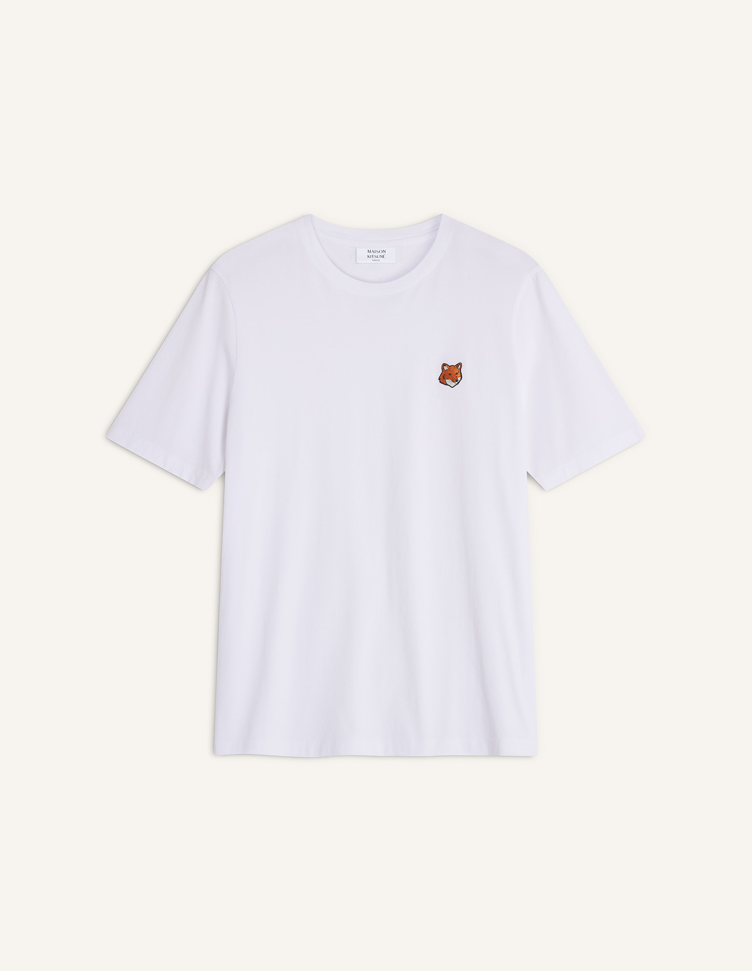 FOX HEAD REGULAR TEE-SHIRT | Maison Kitsuné