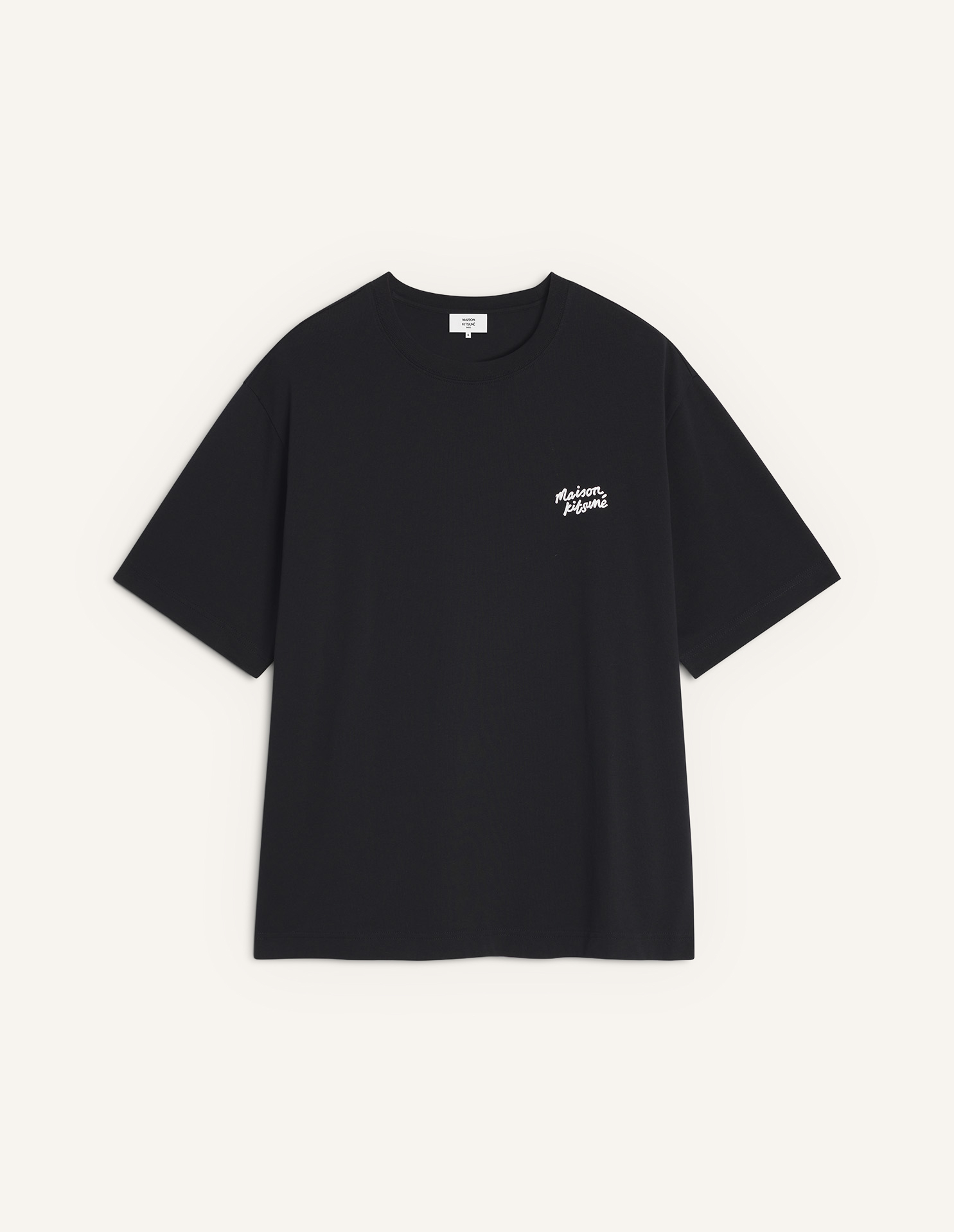 MAISON KITSUNE HANDWRITING OVERSIZE TEE-SHIRT | Maison Kitsuné