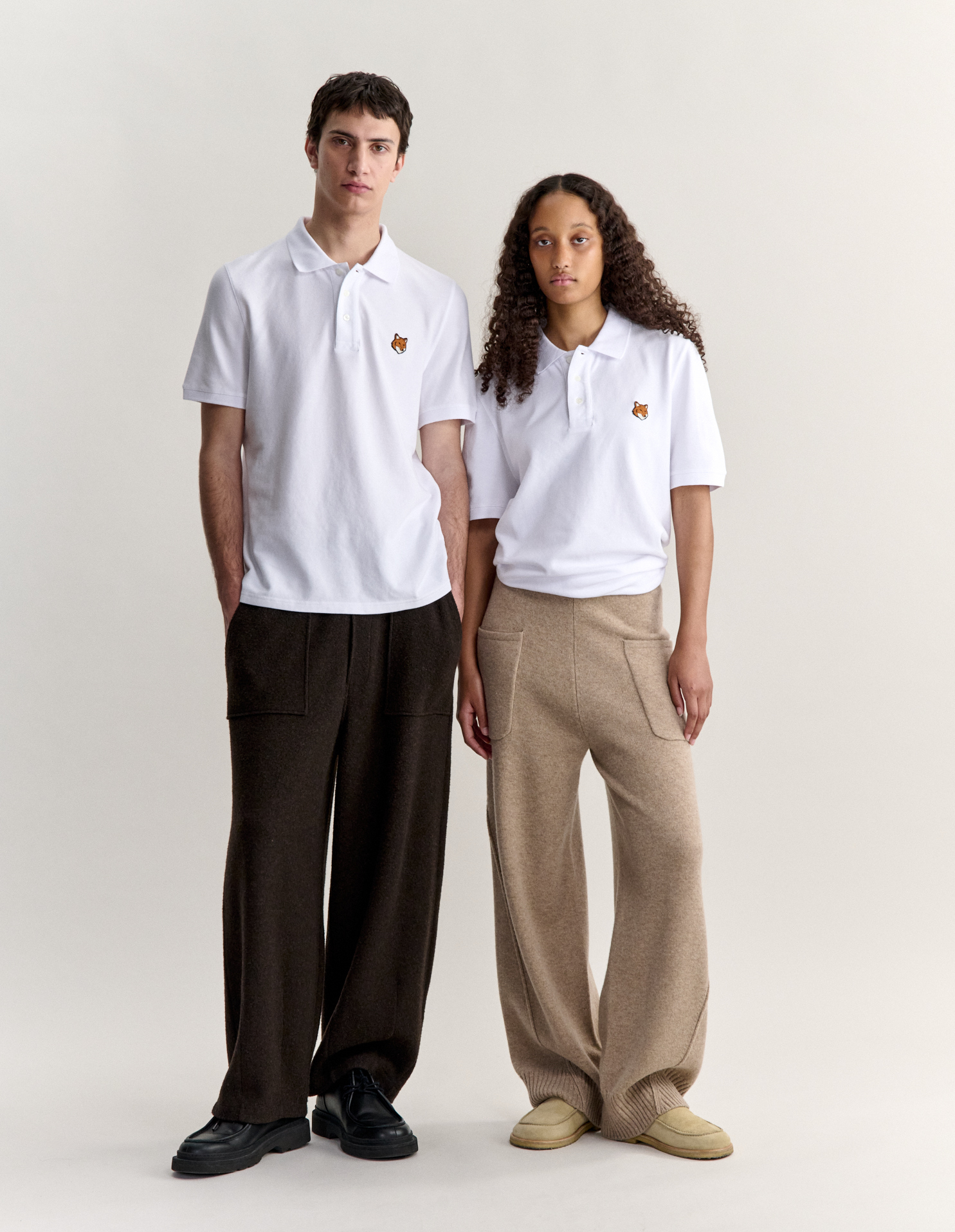 FOX HEAD REGULAR POLO | Maison Kitsuné
