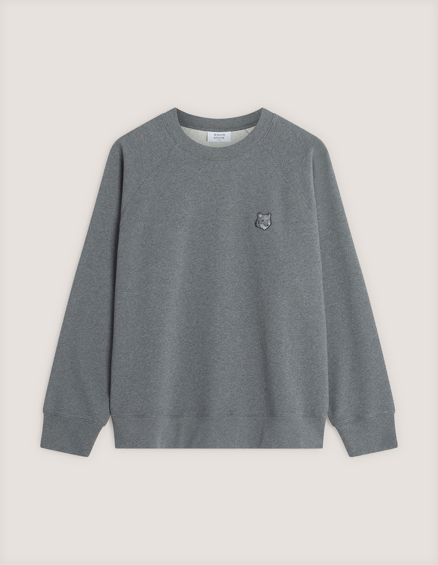 フォックスヘッド オーバーサイズ スウェットシャツ | Maison Kitsuné