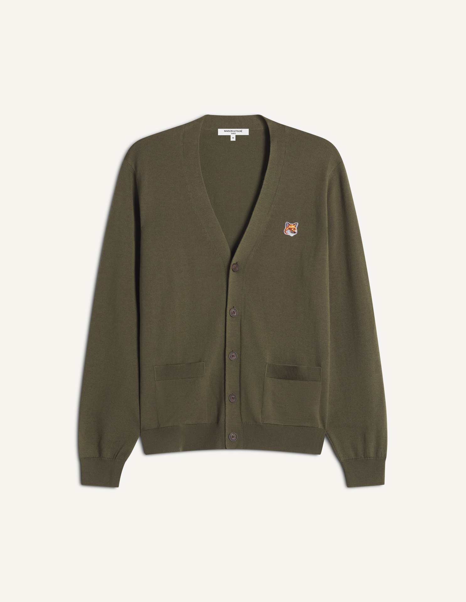 MAISON KITSUNE メリノレギュラー カーディガン[今週末まで掲載］ MAISON KITSUNE（メゾン キツネ） カーディガン メンズ フォックス