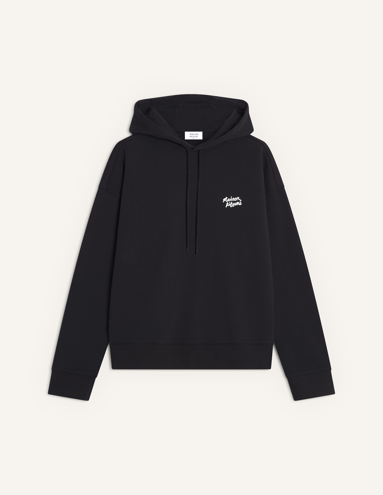 MAISON KITSUNE HANDWRITING OVERSIZE HOODIE | Maison Kitsuné