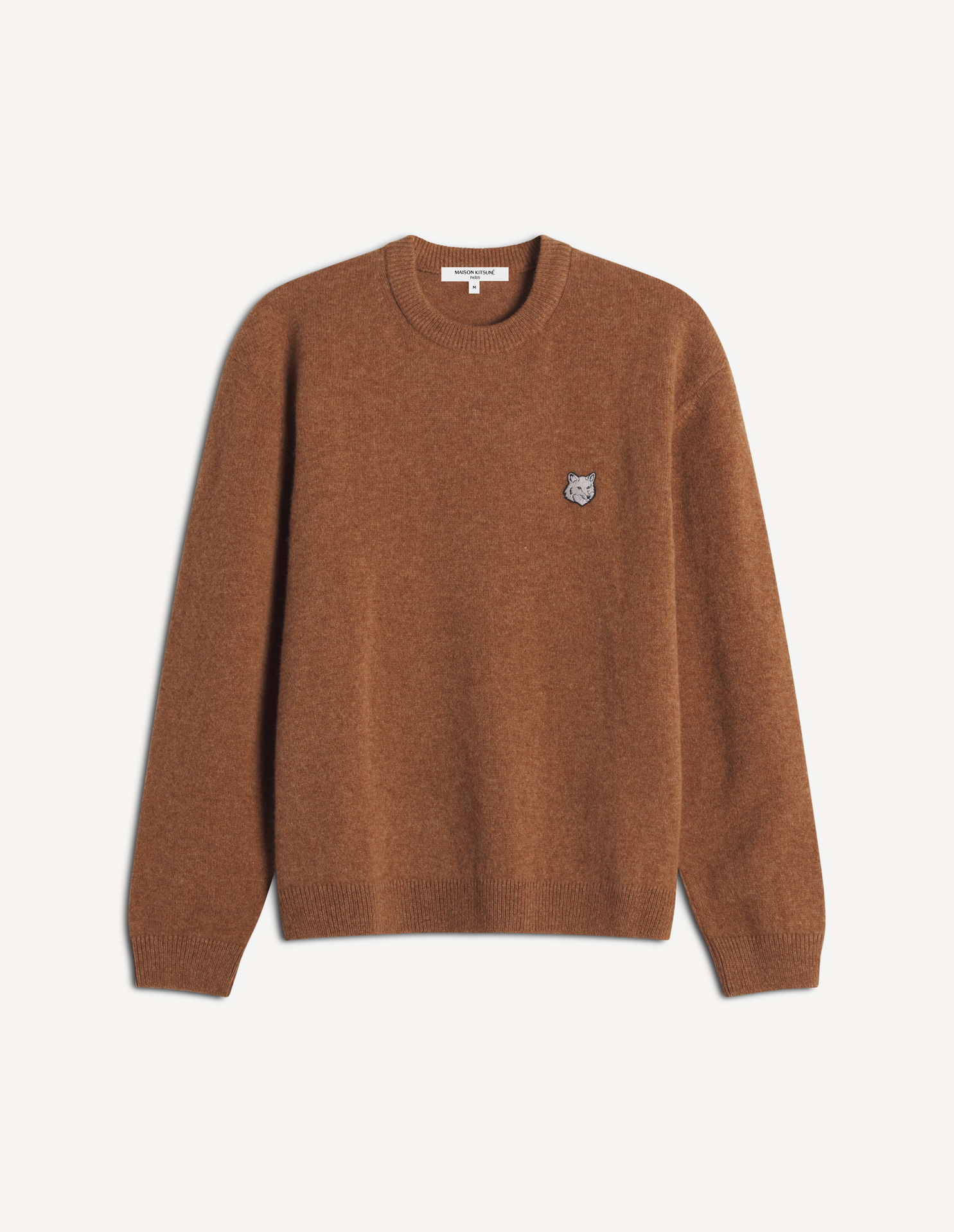 FOX HEAD LAMBSWOOL COMFORT JUMPER | Maison Kitsuné