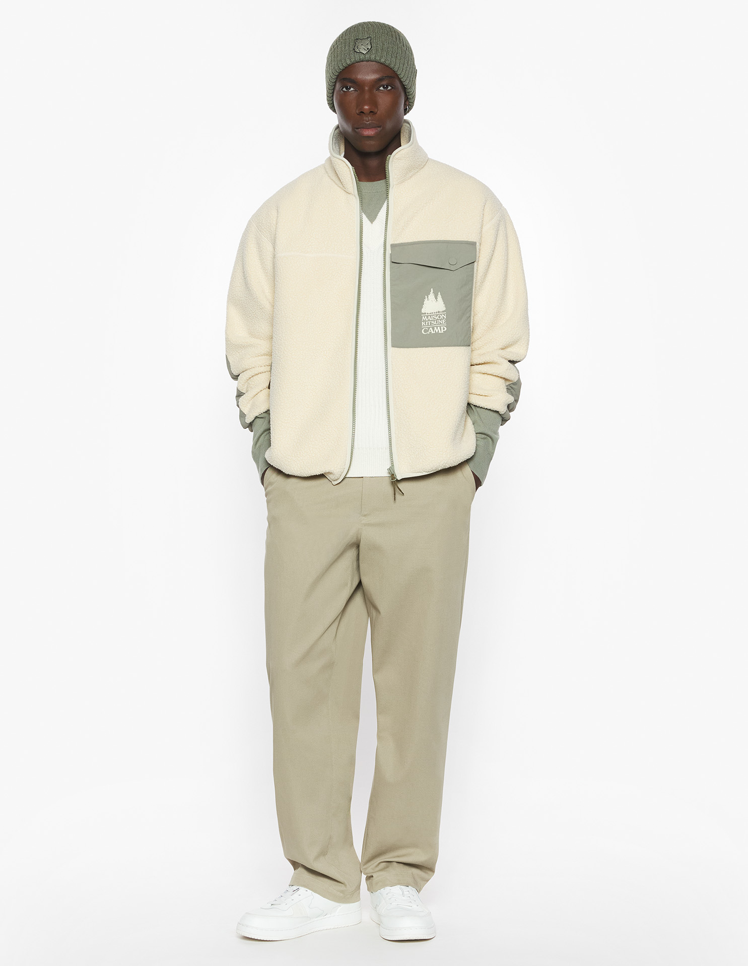 CASUAL FLEECE JACKET | Maison Kitsuné