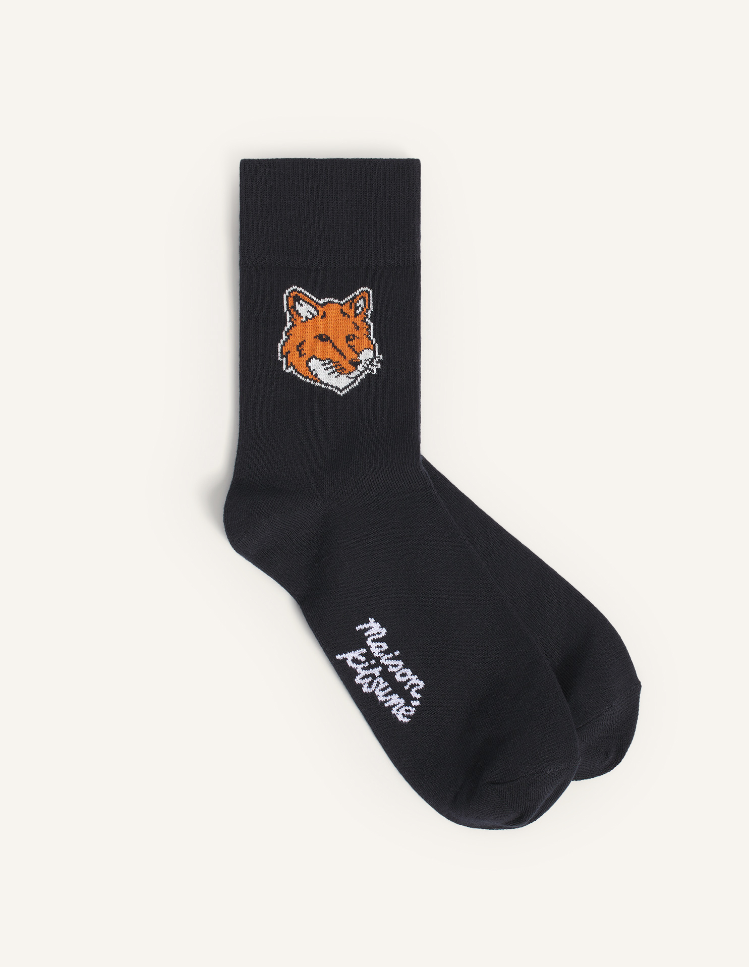 FOX HEAD SOCKS | Maison Kitsuné