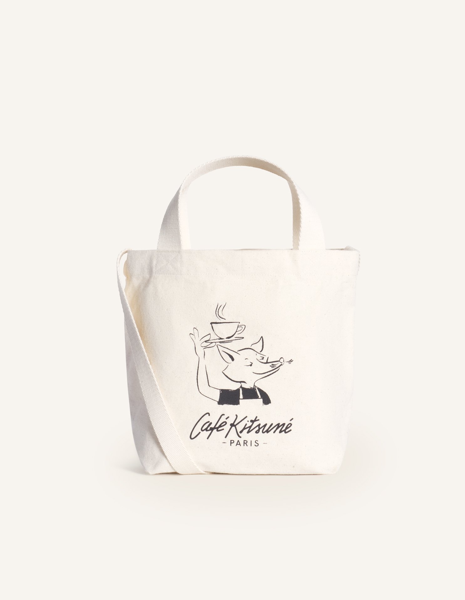 BARISTA FOX MINI TOTE | Maison Kitsuné