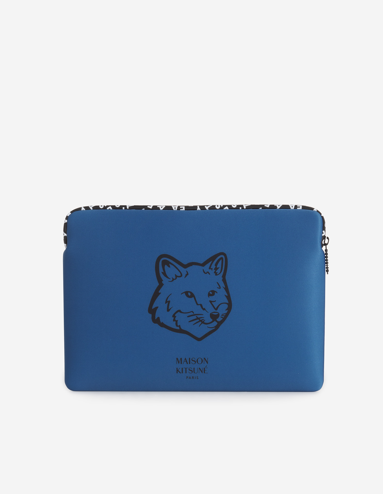 MAISON KITSUNE タブレットケース(15-16インチ) Amazon.co.jp: All Over Fox Head Sleeve for Macbook 15/16