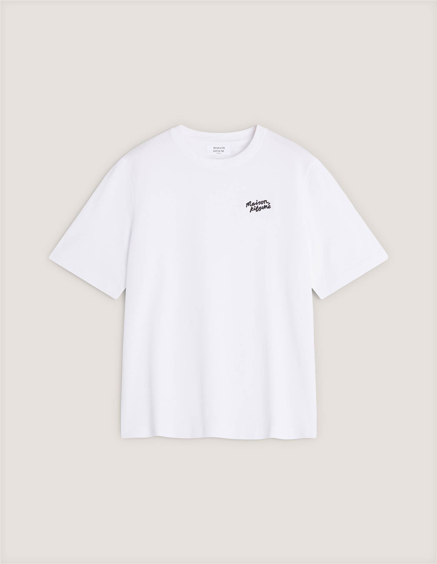 MAISON KITSUNÉ ハンドライティング コンフォート Tシャツ | Maison MAISON KITSUNÉ ハンドライティング コンフォート Tシャツ | Maison