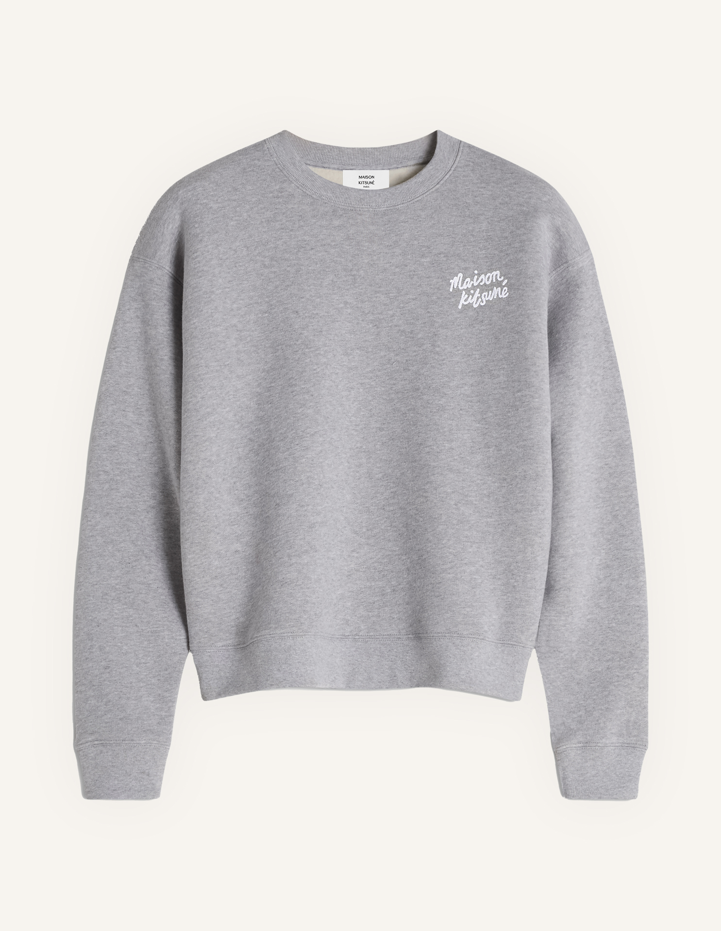 maison kitsune スウェット MAISON KITSUNE HANDWRITING COMFORT SWEATSHIRT | Maison Kitsuné