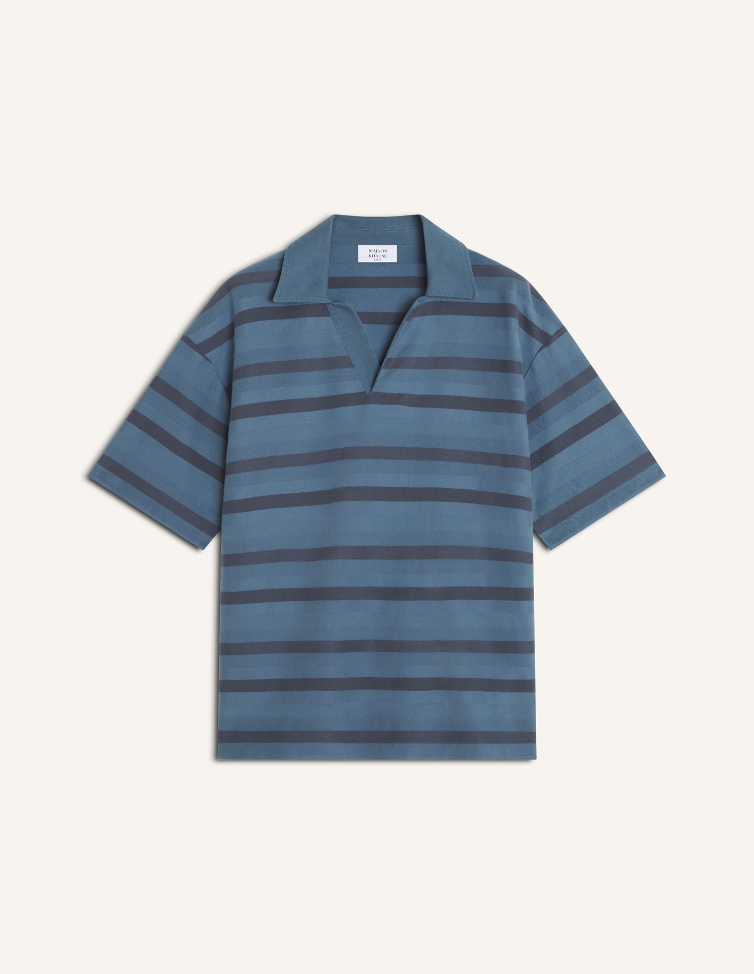 ERL ストライプスリーブ ポロシャツ XS ERL メンズ ポロシャツ通販 - FARFETCH
