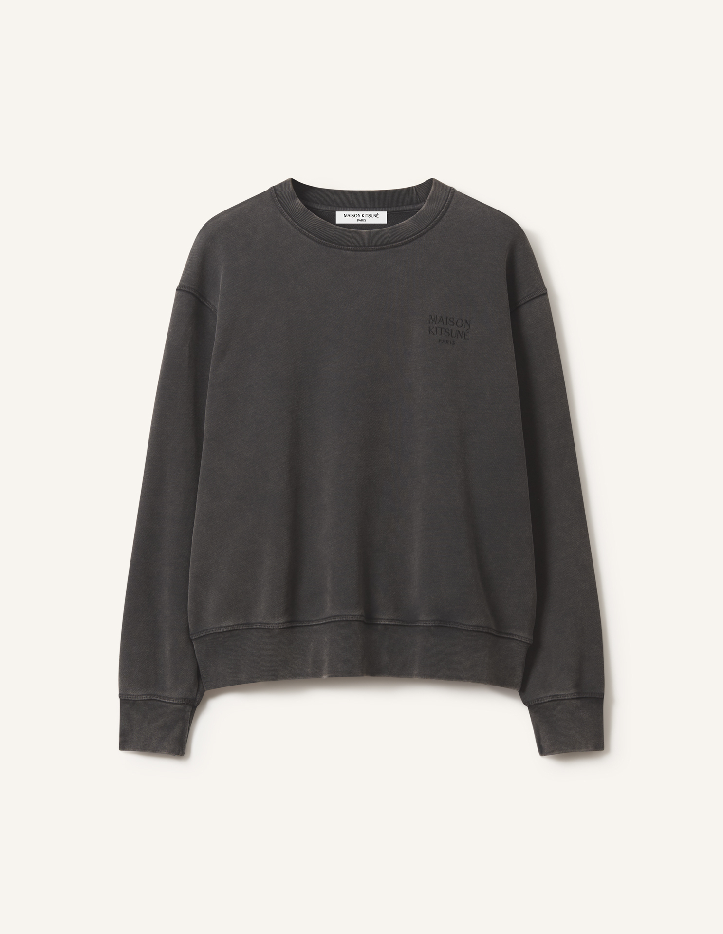 MAISON KITSUNE GALLERY FADED RELAXED SWEATSHIRT | Maison Kitsuné