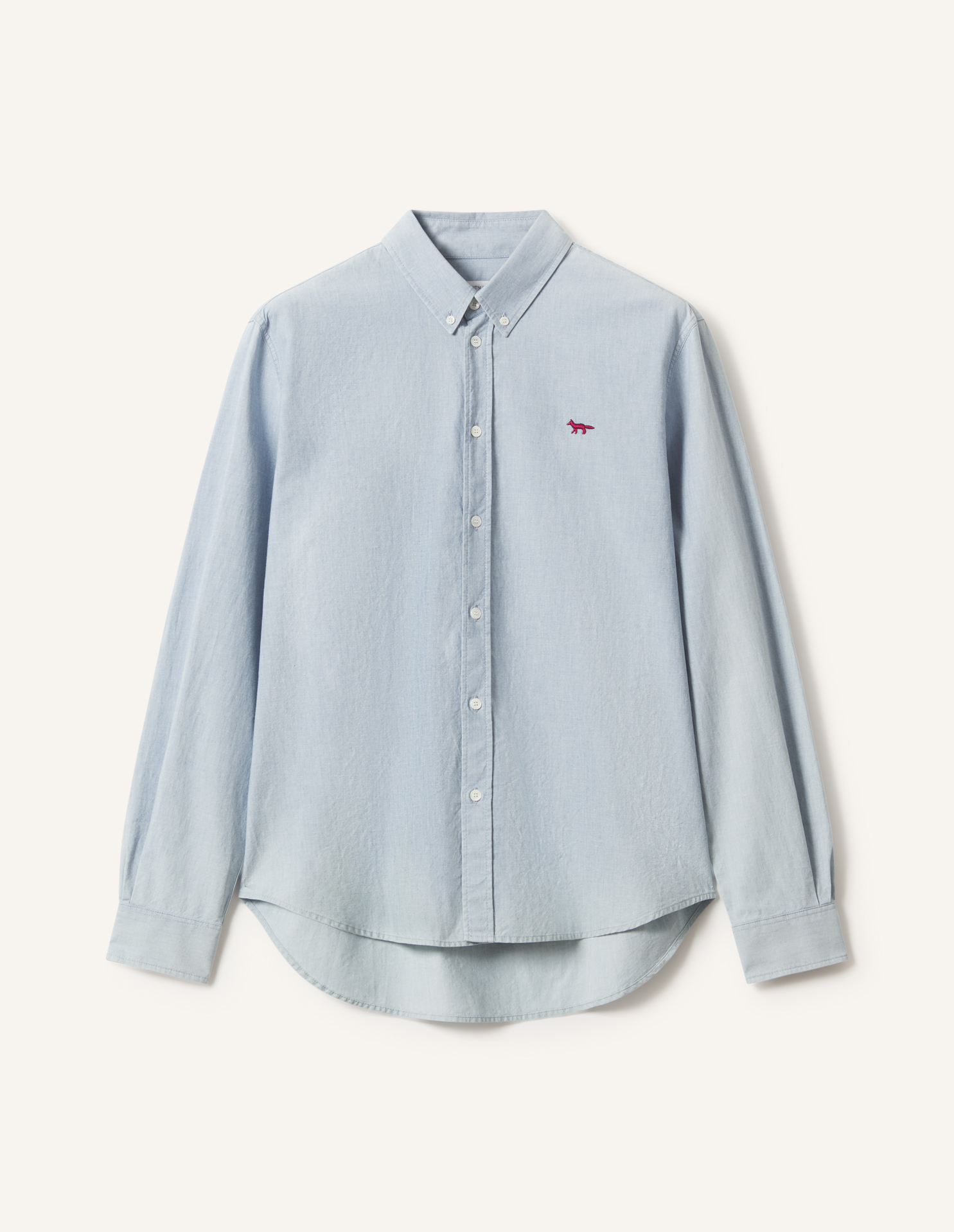 PROFILE FOX CASUAL SHIRT | Maison Kitsuné