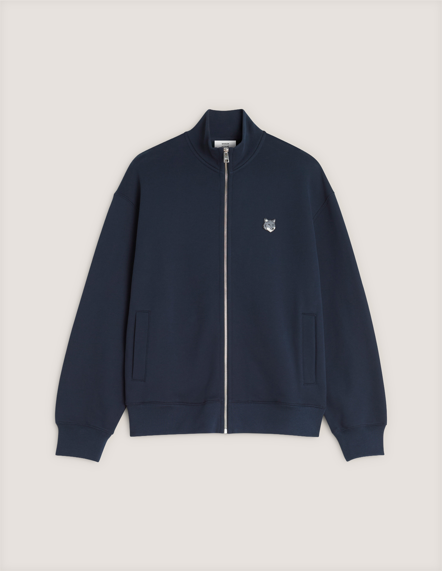 FOX HEAD ZIPPED COMFORT SWEATSHIRT | Maison Kitsuné