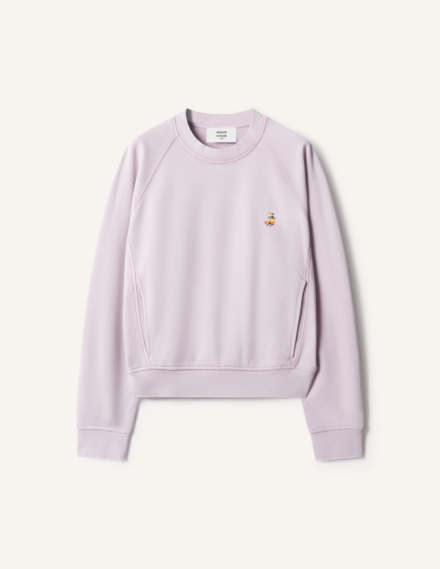 DREAMING FOX OPEN POCKET SWEATSHIRT | Maison Kitsuné DREAMING FOX OPEN POCKET SWEATSHIRT | Maison Kitsuné