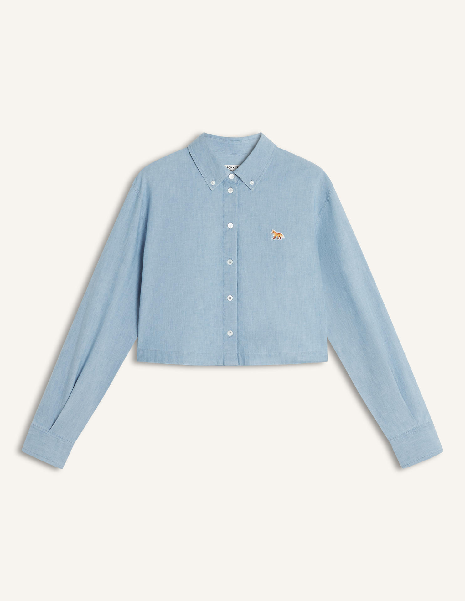 BABY FOX CROPPED SHIRT | Maison Kitsuné