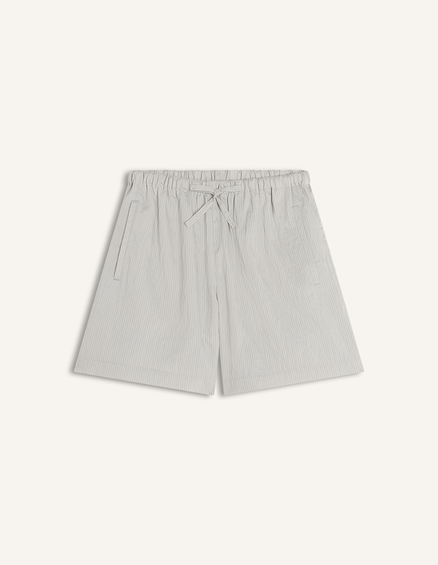 ELASTICATED STRIPED SHORTS | Maison Kitsuné