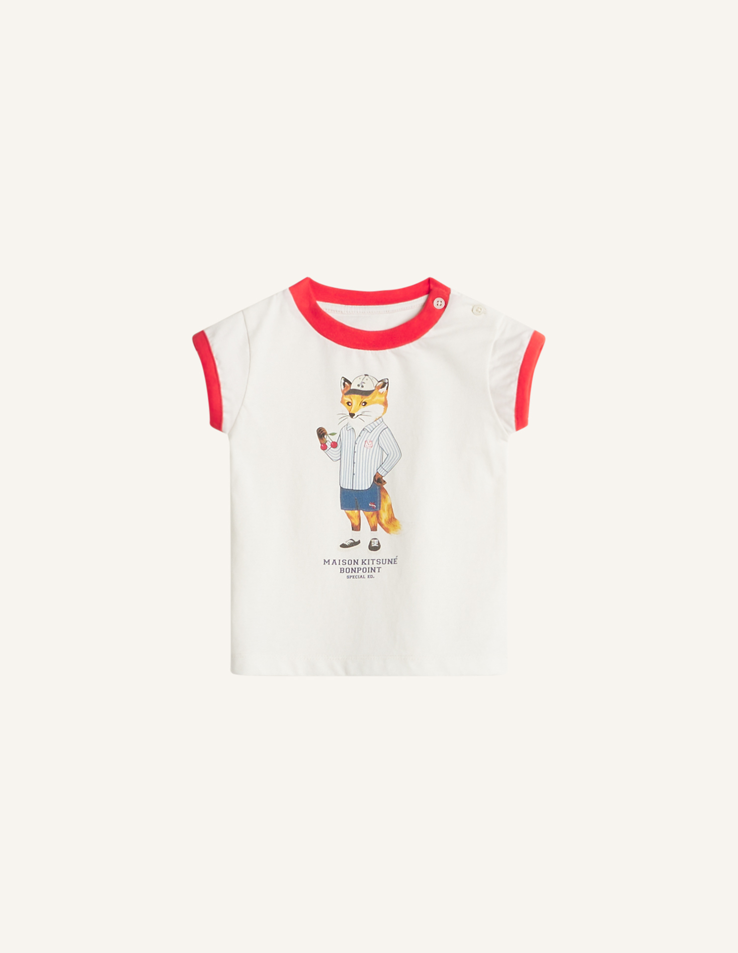 MAISON KITSUNÉ x BONPOINT LYRICAL Tシャツ | Maison Kitsuné