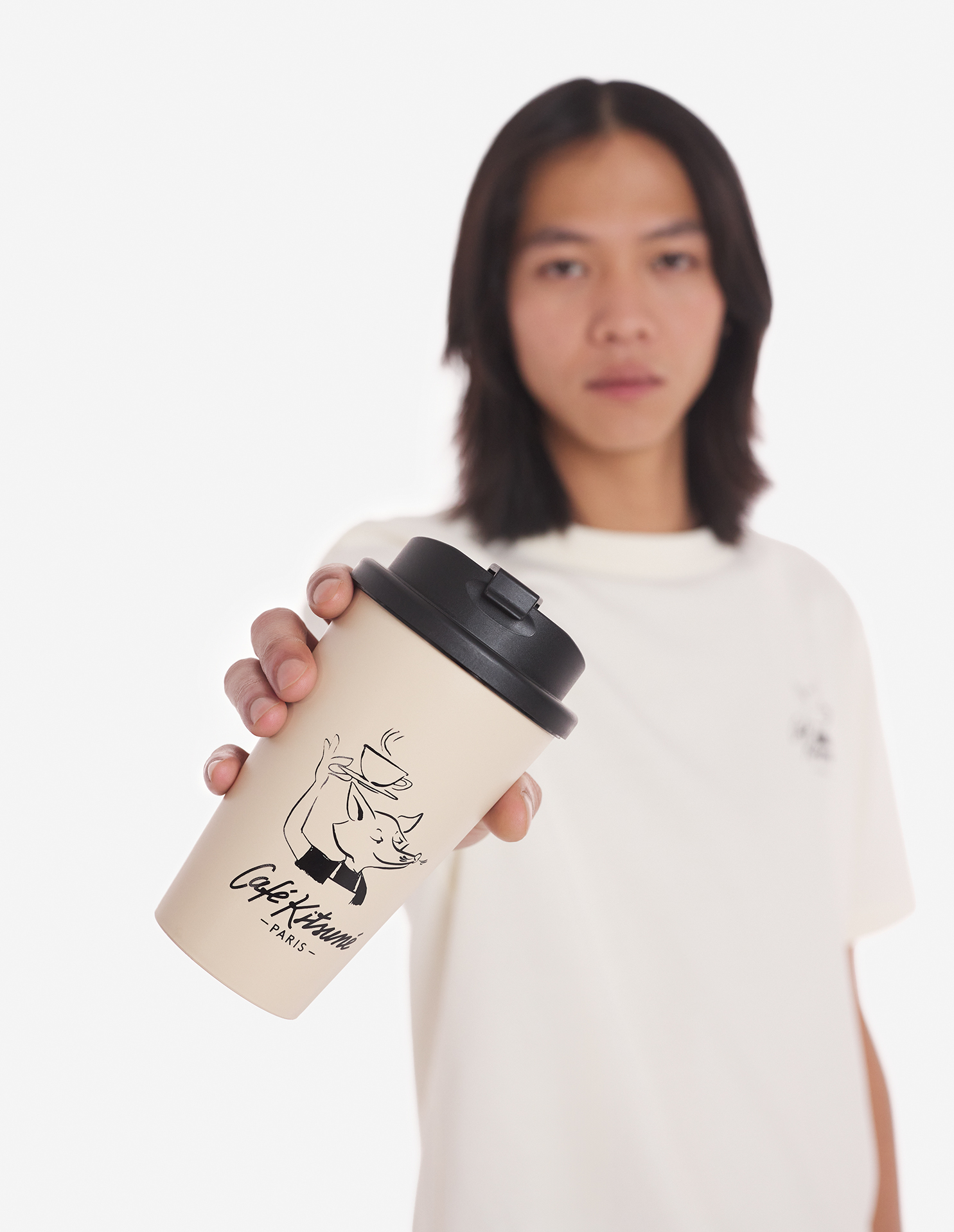カフェ キツネ カップ タンブラー | Maison Kitsuné