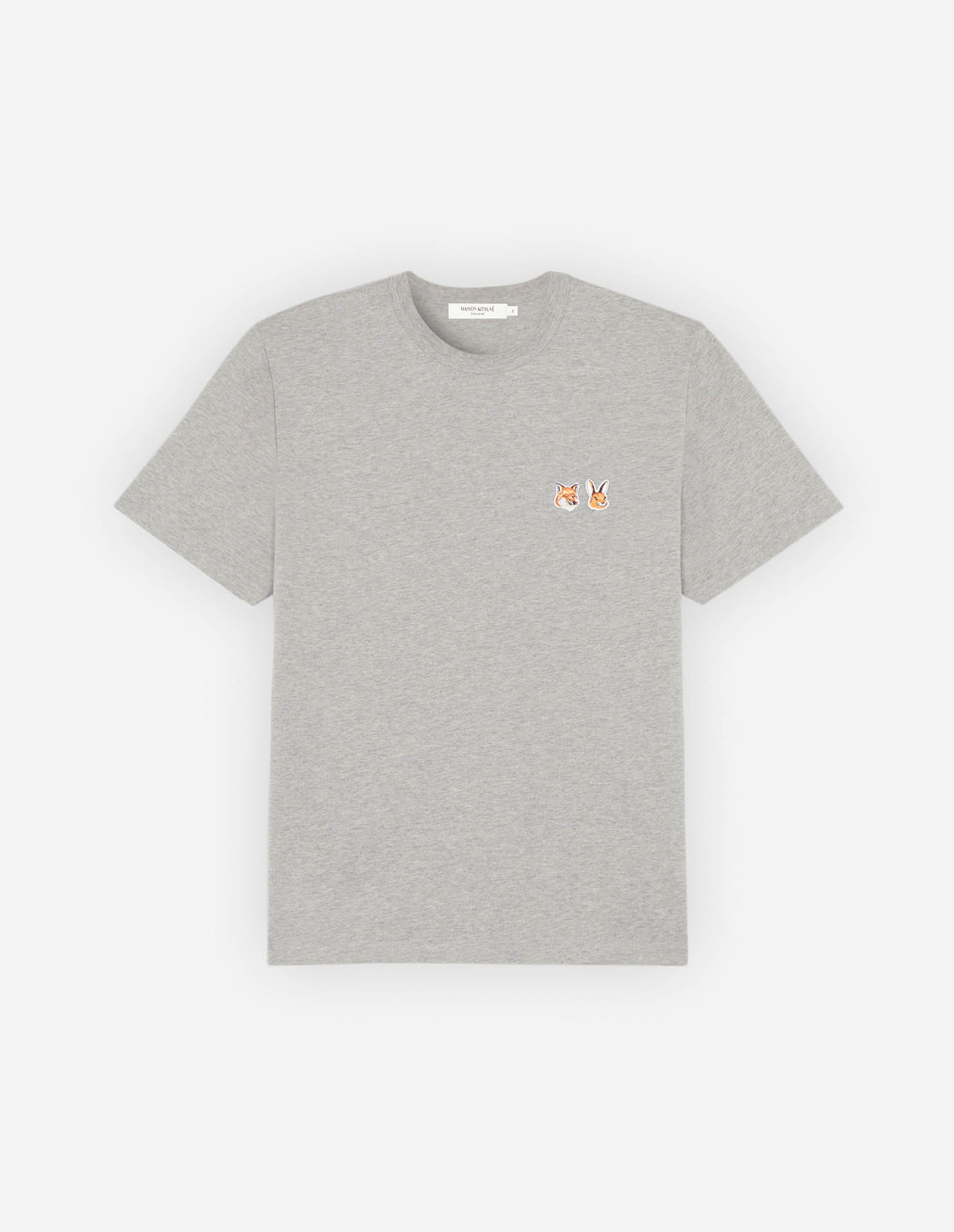 FOX & RABBIT PATCH CLASSIC TEE-SHIRT | Maison Kitsuné