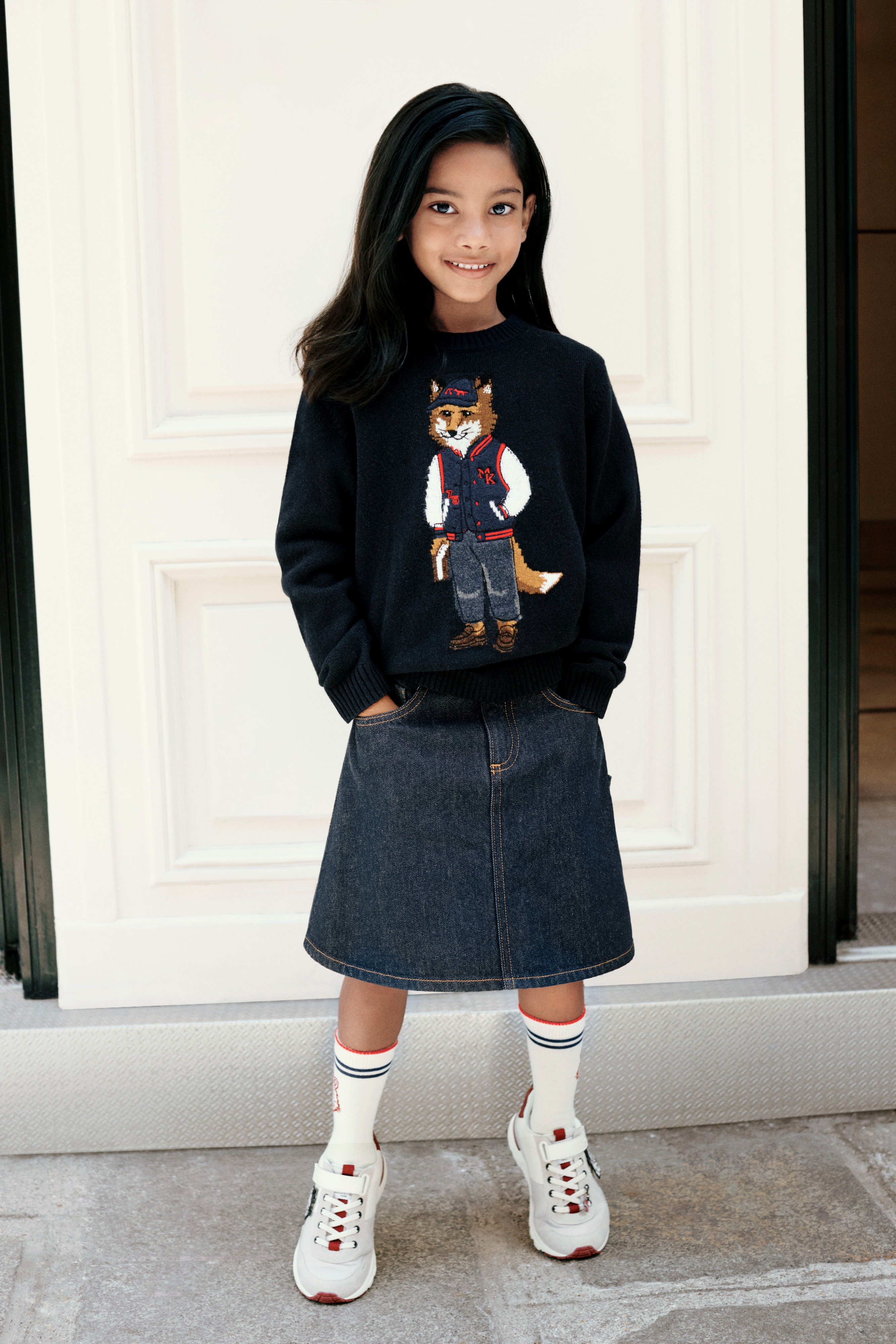 PULL MITCHELL MAISON KITSUNE X BONPOINT | Maison Kitsuné