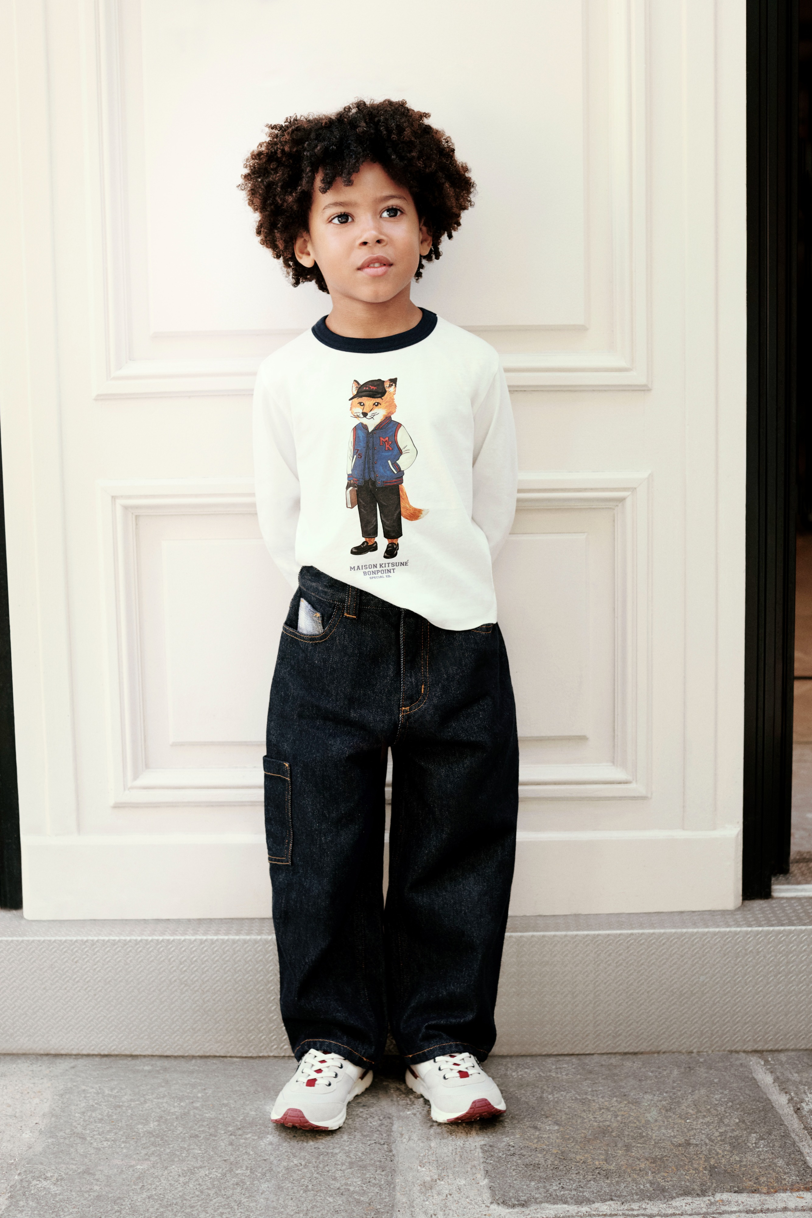 PANTALON MORYS MAISON KITSUNE X BONPOINT | Maison Kitsuné