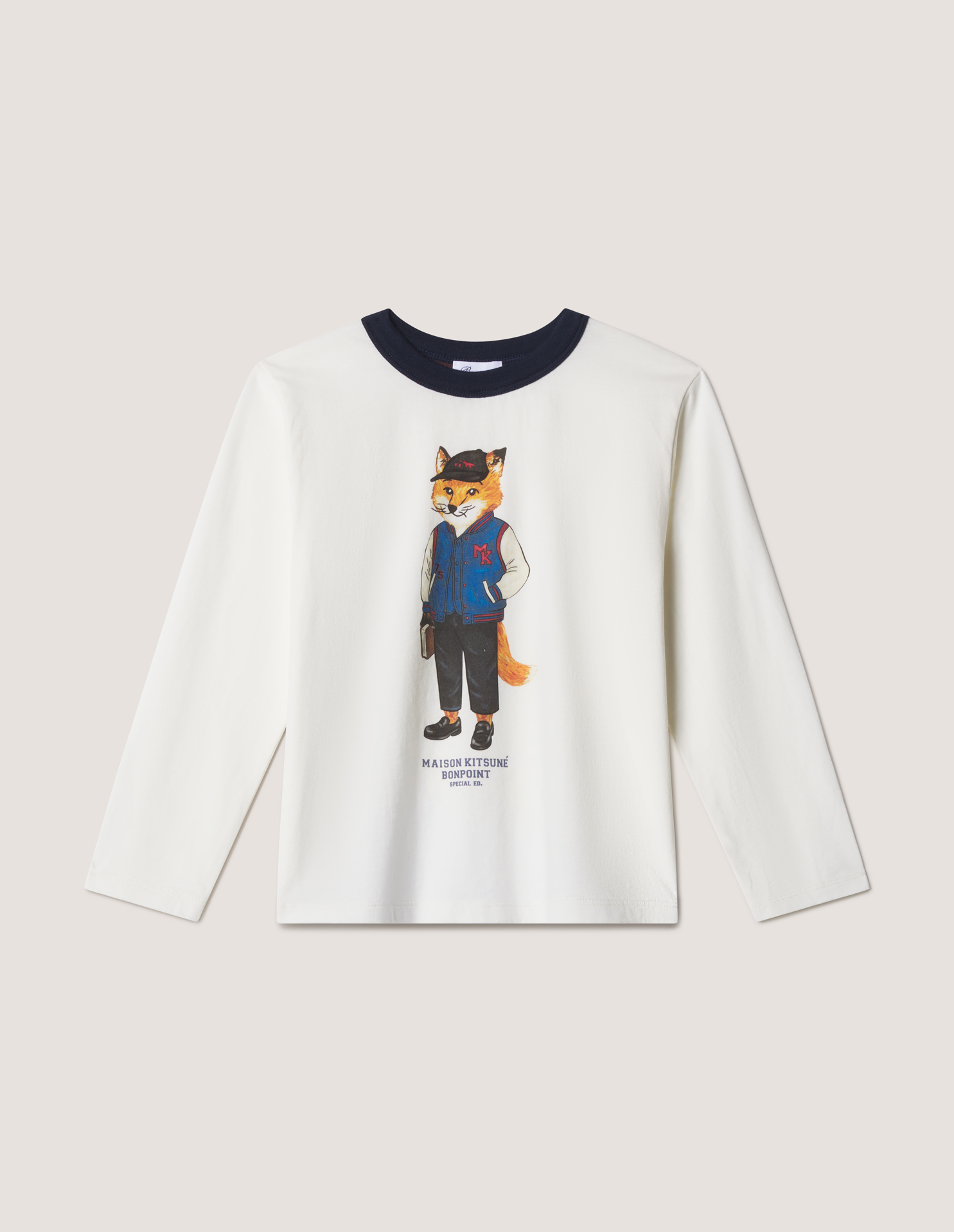 【コラボ商品】Bonpoint MAISON KITSUNÉ Tシャツ 12A T-SHIRT MAISON KITSUNE X BONPOINT | Maison Kitsuné