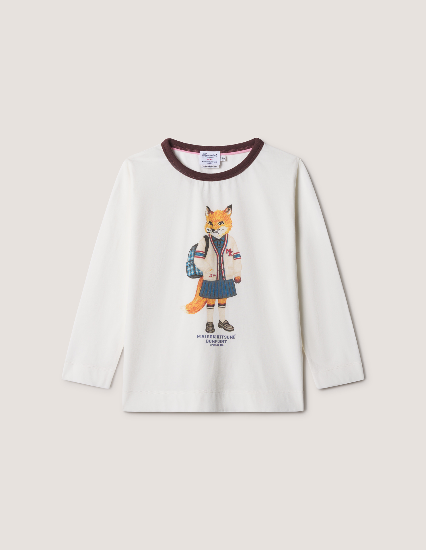 T-SHIRT MAISON KITSUNE X BONPOINT | Maison Kitsuné