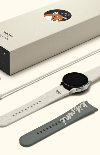 Maison kitsune best sale watch strap