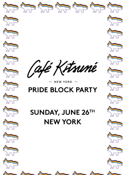 Café Kitsuné Pride Block Party